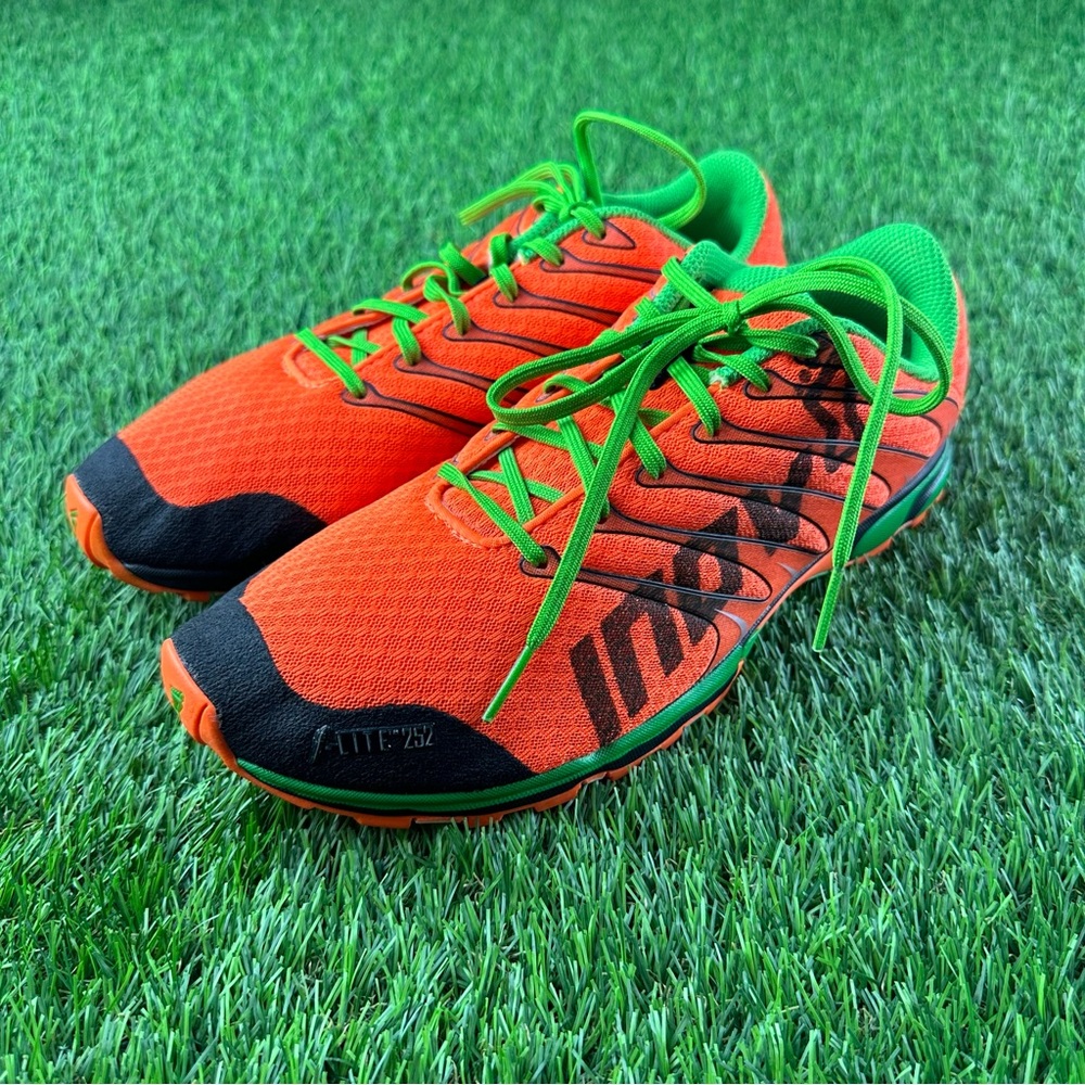 Inov-8 F-Lite™ 252 Running Shoes Men's Size 8 Women’s 9.5 EUC Orange Unisex
